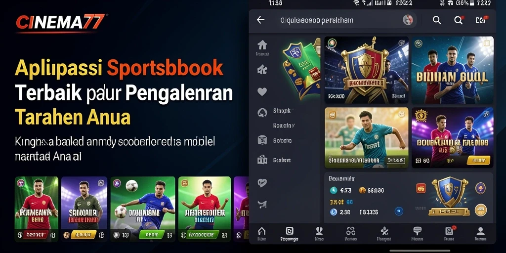 Screenshot utama CINEMA77 menampilkan pengalaman taruhan yang menarik.