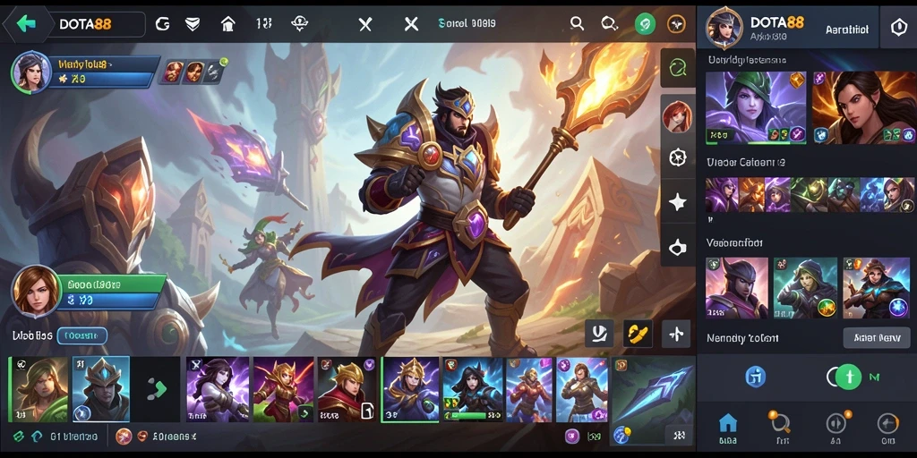 Tampilan DOTA88 dengan antarmuka yang intuitif dan fitur lengkap.