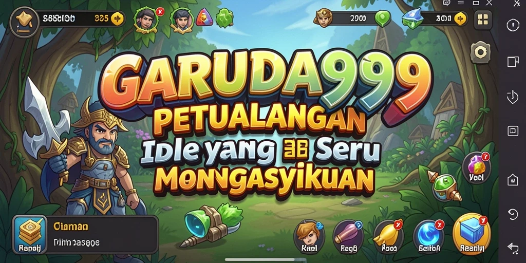 Tampilan gameplay yang menarik dari GARUDA999 di kategori Idle.