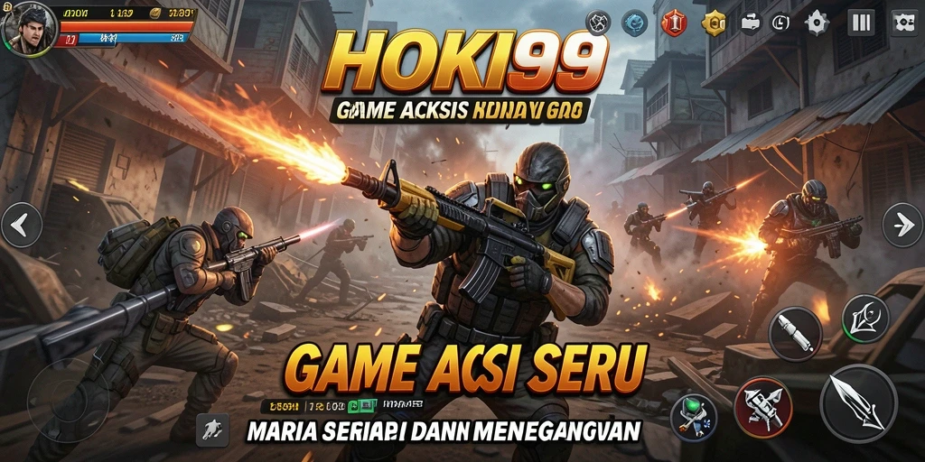 Tangkapan layar gameplay HOKI99 yang menampilkan aksi seru.