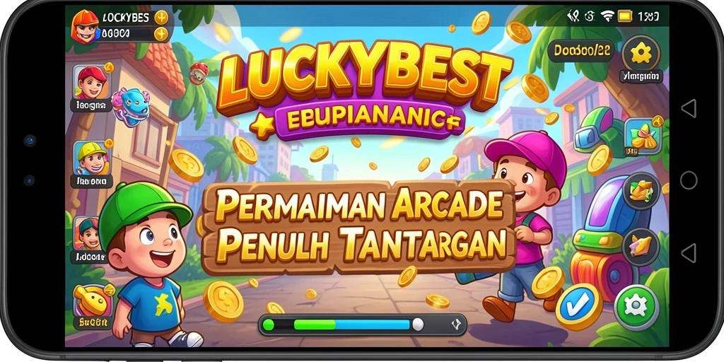 Screenshot dari gameplay seru LUCKYBEST dalam format Arcade.
