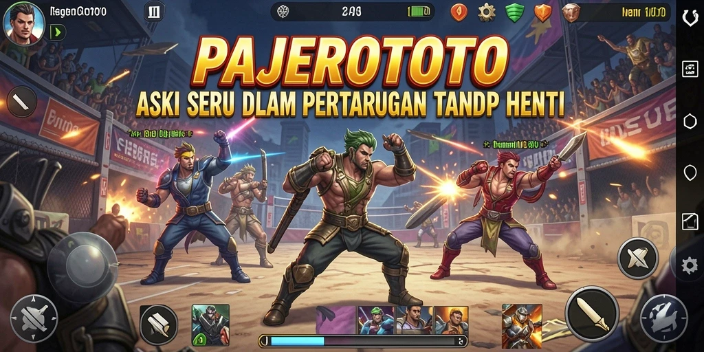 Tampilan aksi seru dari gameplay PAJEROTOTO yang mendebarkan.