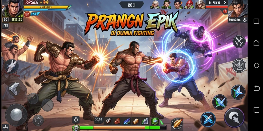 Gameplay seru dan pertarungan intens di RR666.