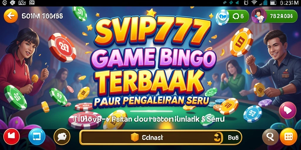 Tampilan gameplay menarik dari SVIP777 dalam permainan Bingo.
